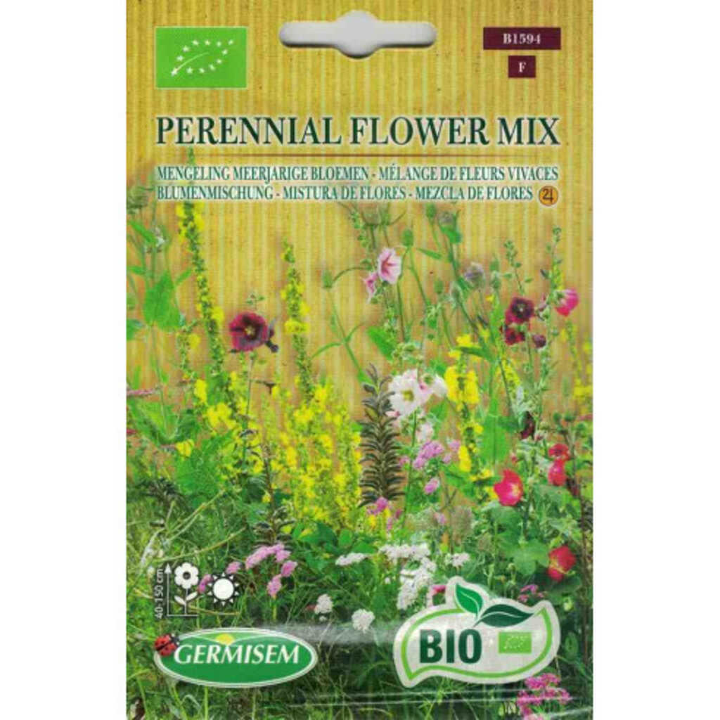Semillas ecológicas de mezcla de flores vivaces