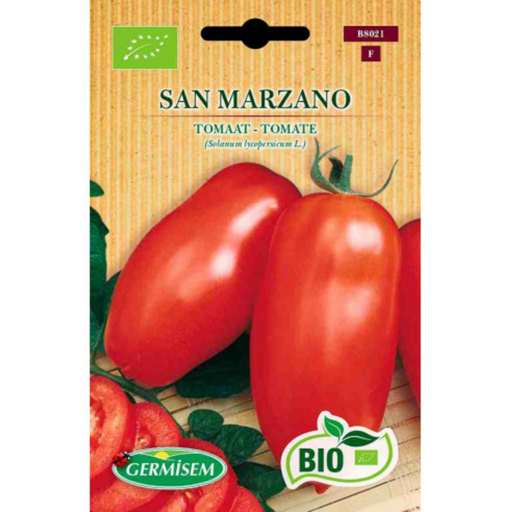 Semillas ecológicas de tomate San Marzano