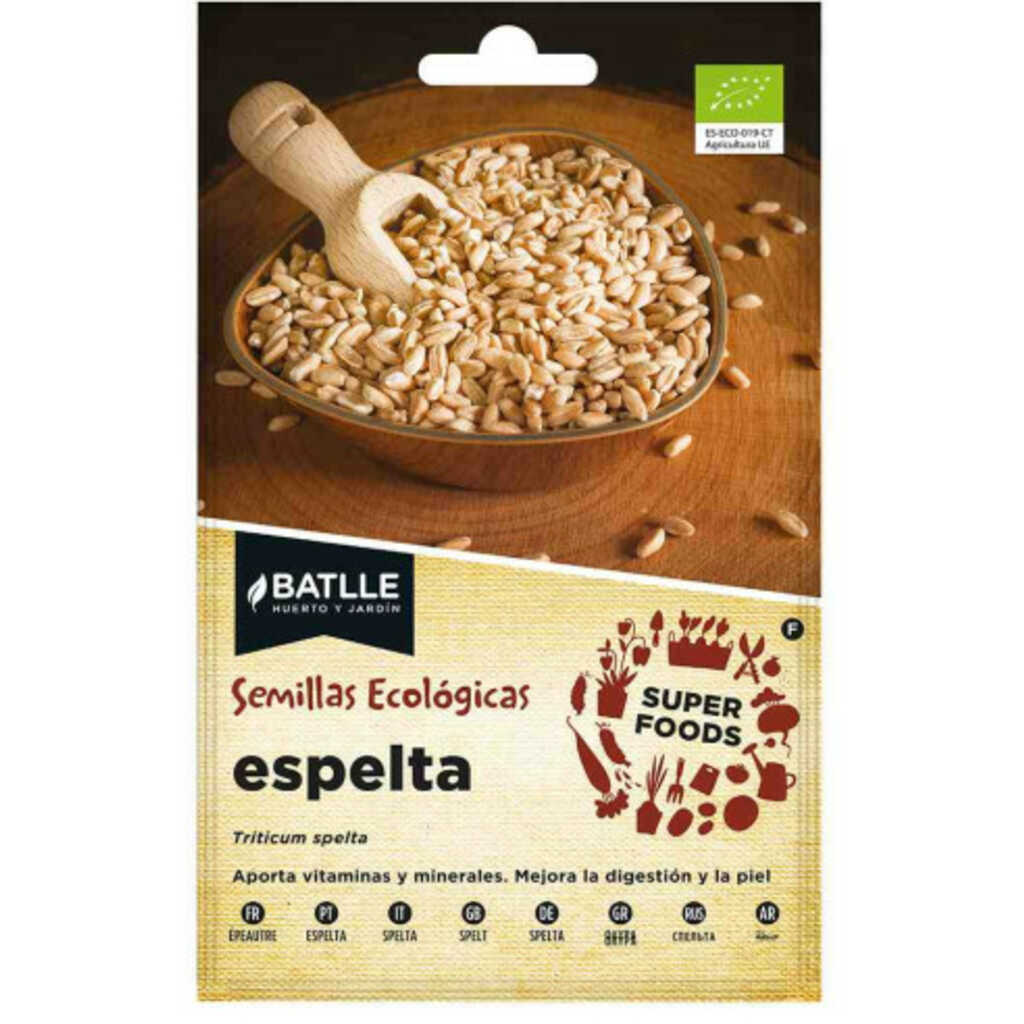 Semillas ecológicas super food de Espelta