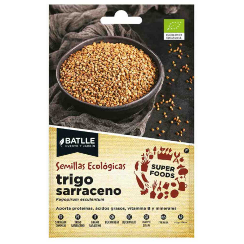 Semillas ecológicas super food de Trigo Sarraceno