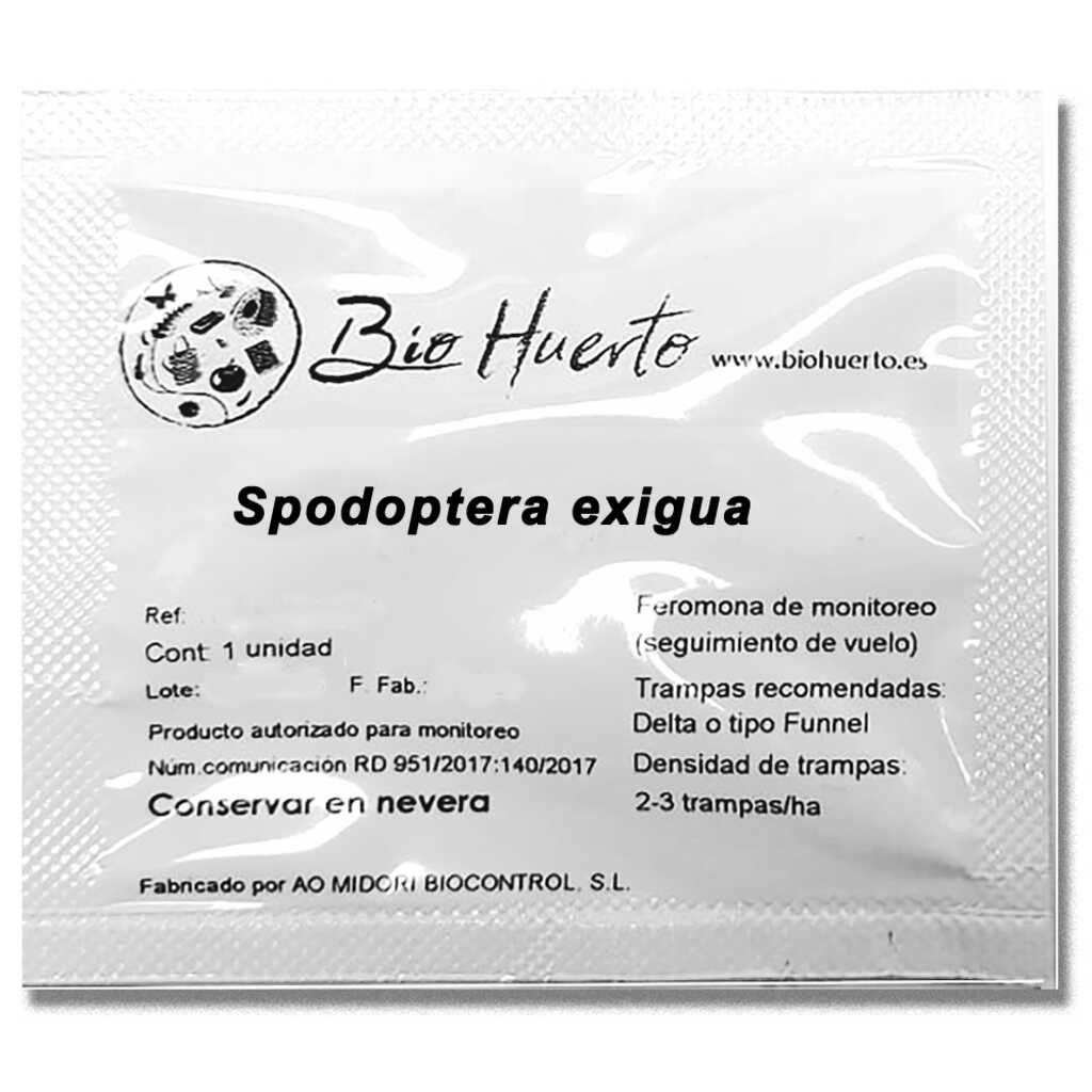 Feromona sexual para monitoreo de Spodoptera exigua (rosquilla verde/negra)