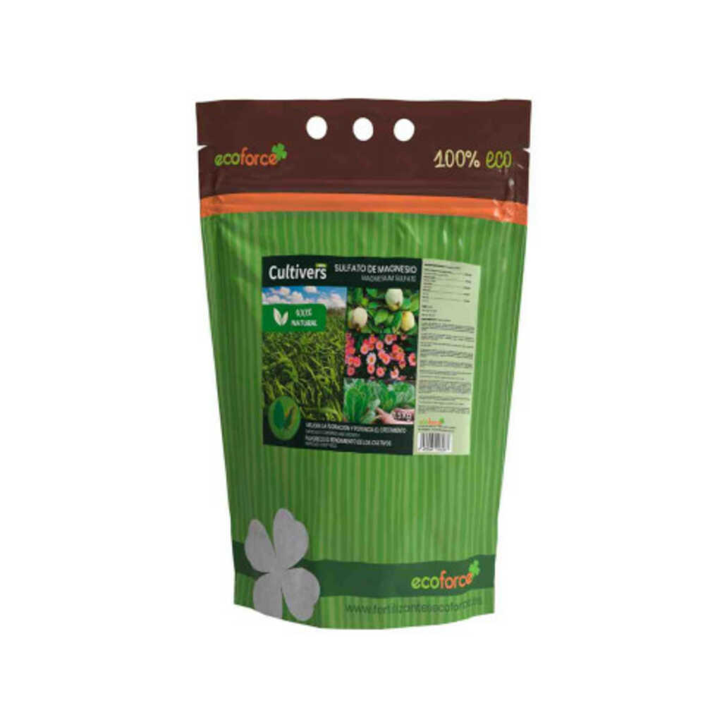 Sulfato de magnesio ecológico Cultivers 1,5kg