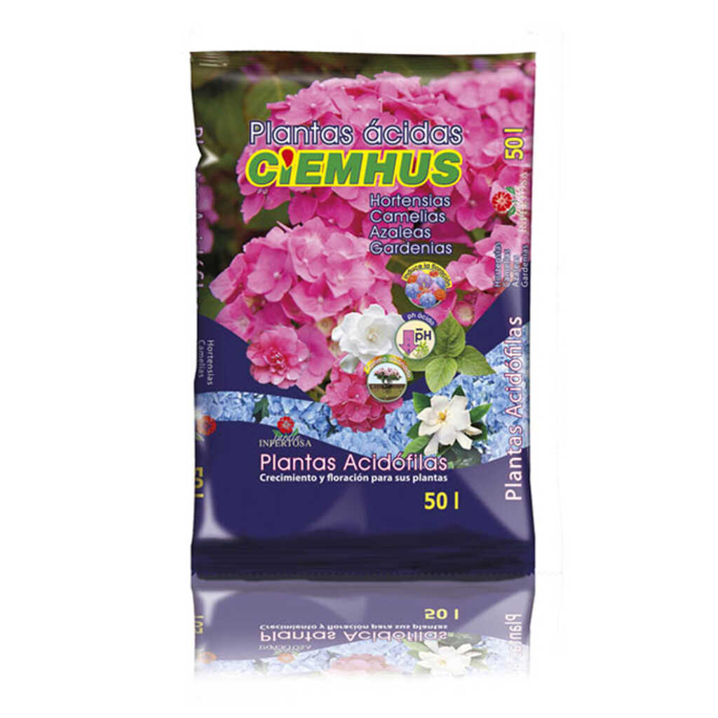 Sustrato para plantas ácidas - Hortensias, gardenias, azaleas, arándanos 20L_1