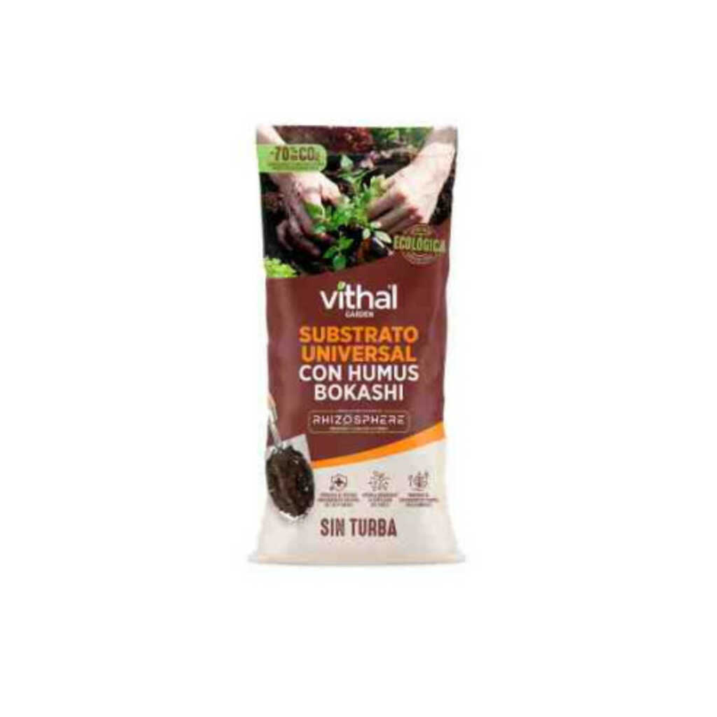 Sustrato universal ecológico con Humus Bokashi y sin turba 5L