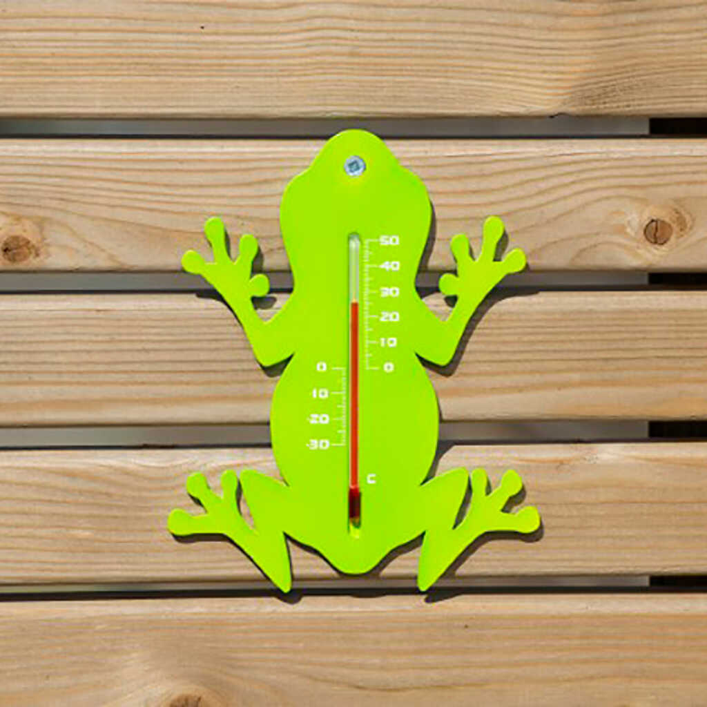 Termómetro de pared de plástico modelo Rana