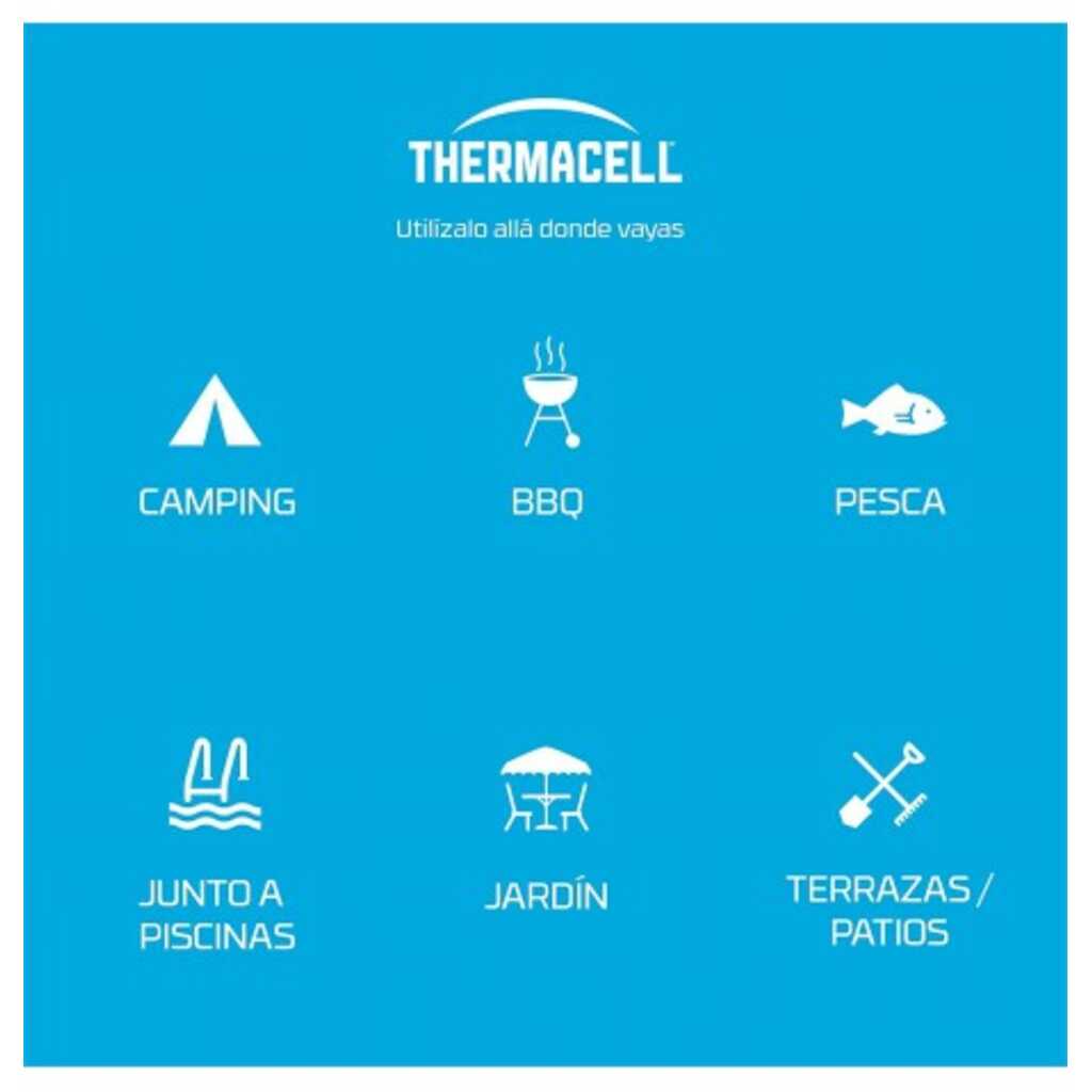 Thermacell Difusor antimosquitos Verde + Regalo recambio 12h 11