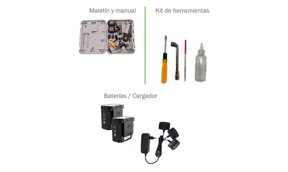 Tijera de poda eléctrica semiprofesional KVS-5700_1