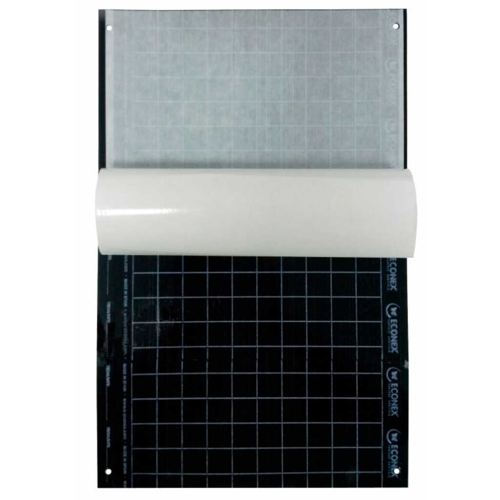 Trampa cromática negra engomada 40x25cm para la captura de tuta absoluta