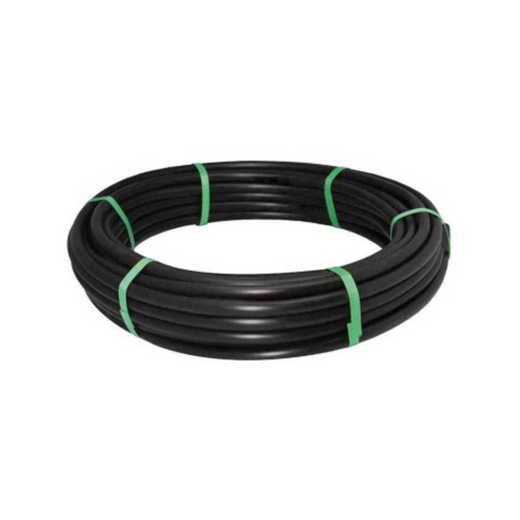 Tubería de conducción negra Aqua 25mm 25m