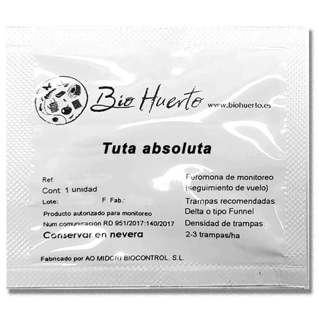 Feromona sexual para monitoreo de Tuta absoluta (Polilla del tomate)