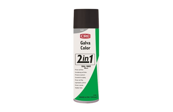 PINTURA ANTIOXIDANTE SPRAY GALVACOLOR 500 ML RAL 9005 NEGRO
