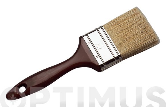 PALETINA SUPER BLANCA MANGO MARRON Nº1 - 25 MM