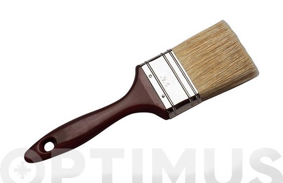 PALETINA SUPER BLANCA MANGO MARRON Nº2,5 - 60 MM