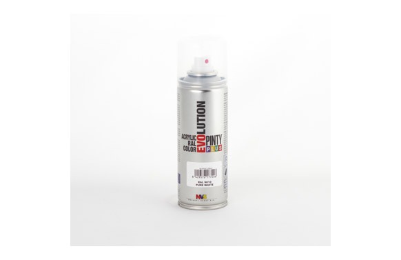 PINTURA SPRAY ACRILICA EVOLUTION BRILLO 270 CC RAL 9010 BLANCO