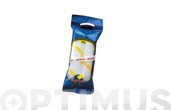 MINI RODILLO RECAMBIO ANTIGOTA PAREDES Y TECHOS 11 CM 2 UDS