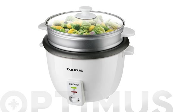 ARROCERA RICE CHEF TAURUS 700 W 1.8 L 10 TAZAS