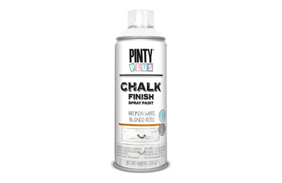 PINTURA SPRAY CHALK 520 CC BLANCO ROTO
