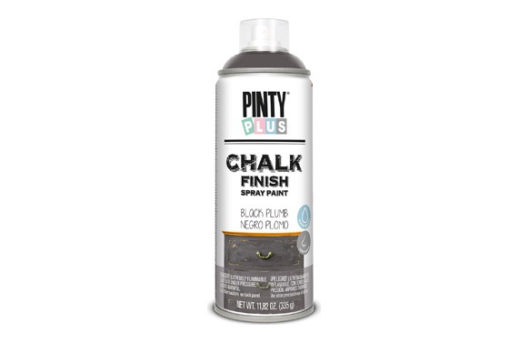 PINTURA SPRAY CHALK 520 CC NEGRO PLOMO