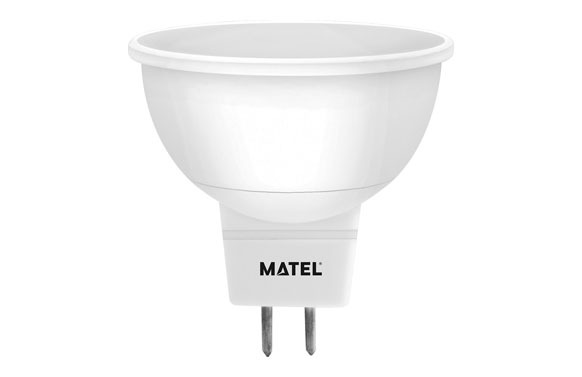 BOMBILLA LED DICROICA MR16 LUZ FRIA 500LM 5W