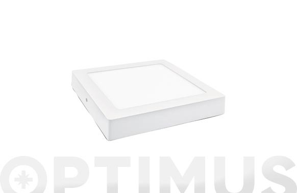 DOWNLIGHT LED SUPERFICIE CUADRADO BLANCO LUZ NEUTRA 1700LM 18W