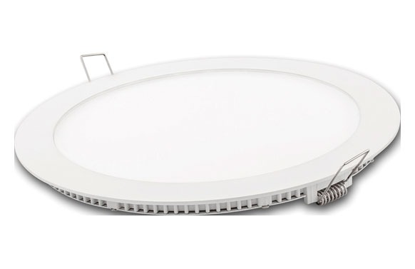 DOWNLIGHT LED EMPOTRAR REDONDO BLANCO LUZ FRIA 1800LM 18W