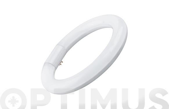 TUBO FLUORESCENTE LED CIRCULAR T-9 22CM LUZ FRIA 15W