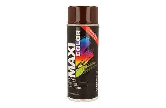 PINTURA SPRAY MAXI COLOR BRILLO 400 ML RAL 8016 CAOBA
