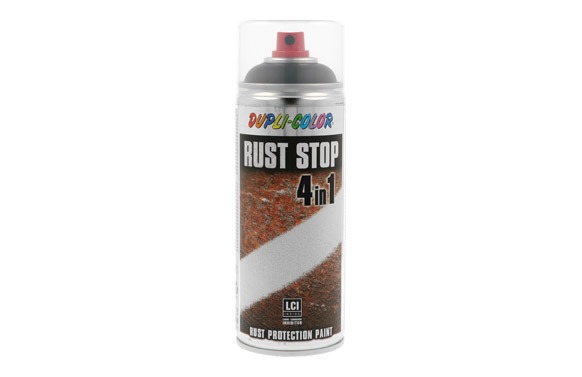 PINTURA ANTIOXIDANTE SPRAY RUST STOP 400 ML RAL 9005 NEGRO