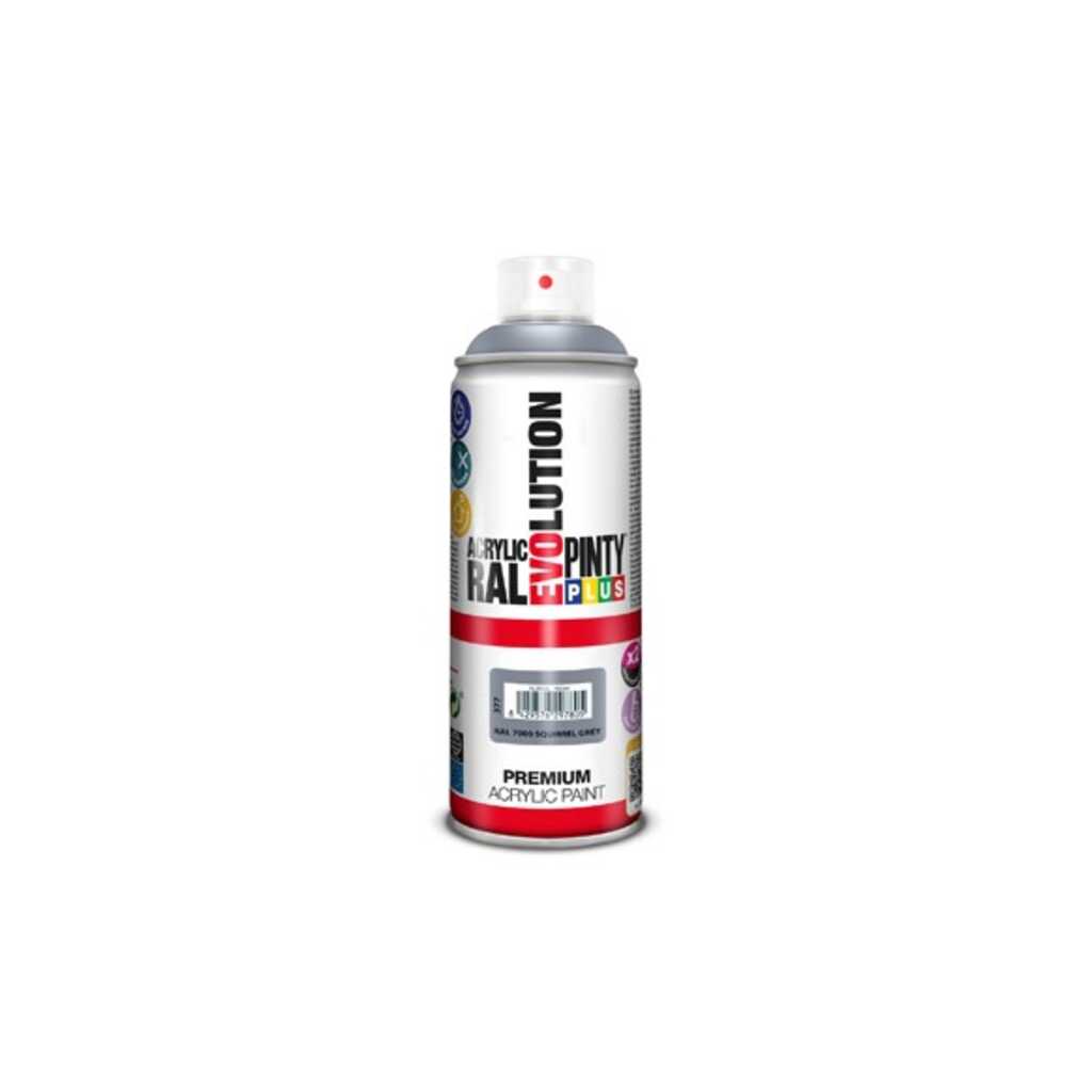 PINTURA SPRAY ACRILICA EVOLUTION BRILLO 520 CC RAL 7000 GRIS ARDILLA