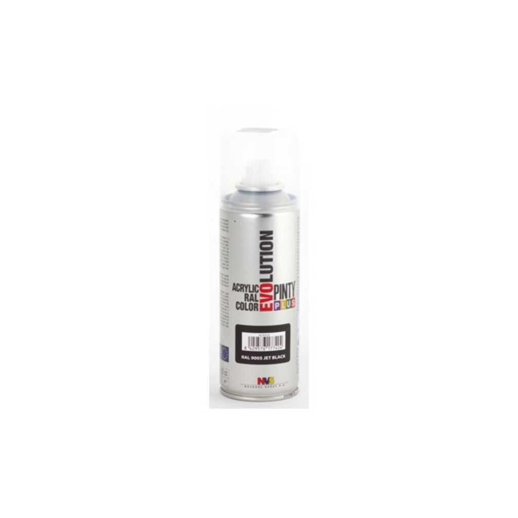 PINTURA SPRAY ACRILICA EVOLUTION BRILLO 270 CC RAL 9005 NEGRO