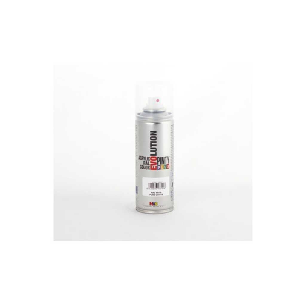 PINTURA SPRAY ACRILICA EVOLUTION BRILLO 270 CC RAL 9010 BLANCO