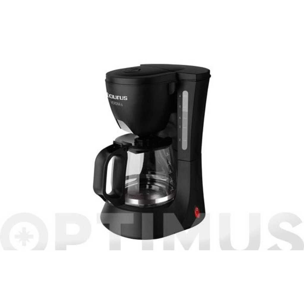 CAFETERA ELECTRICA GOTEO 6 TAZAS 600 W VERONA 6 TAURUS
