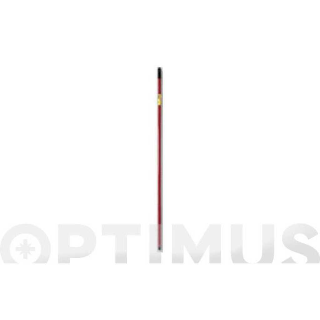 MANGO ESCOBA METALICO FORRADO CON ROSCA Ø 22 X 1400 MM