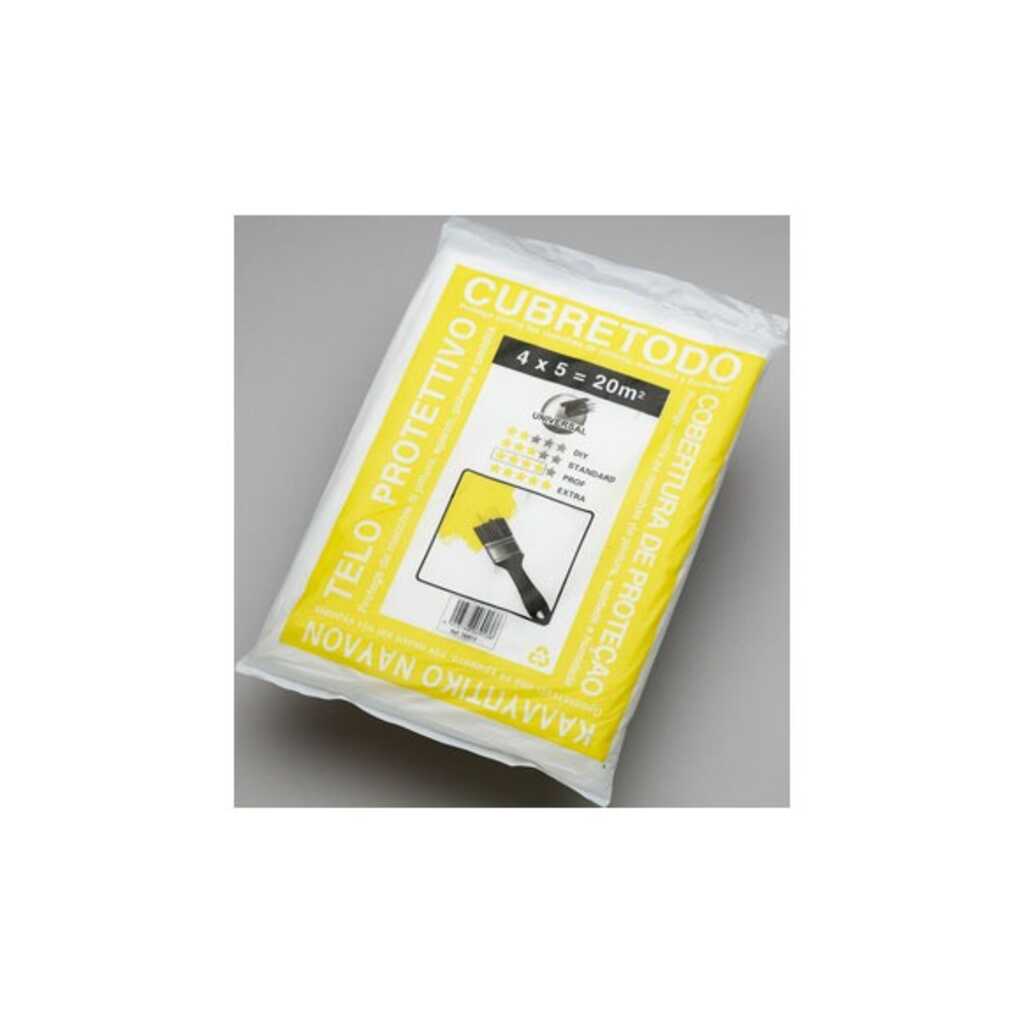 PLASTICO CUBRETODO PROTECTOR MEDIO 5 M X 4 M X 15 MICRAS