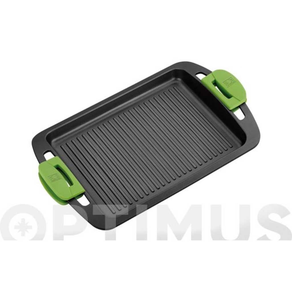 PLANCHA GRILL ALUMINIO FUNDIDO PRIOR 40 CM INDUCCION