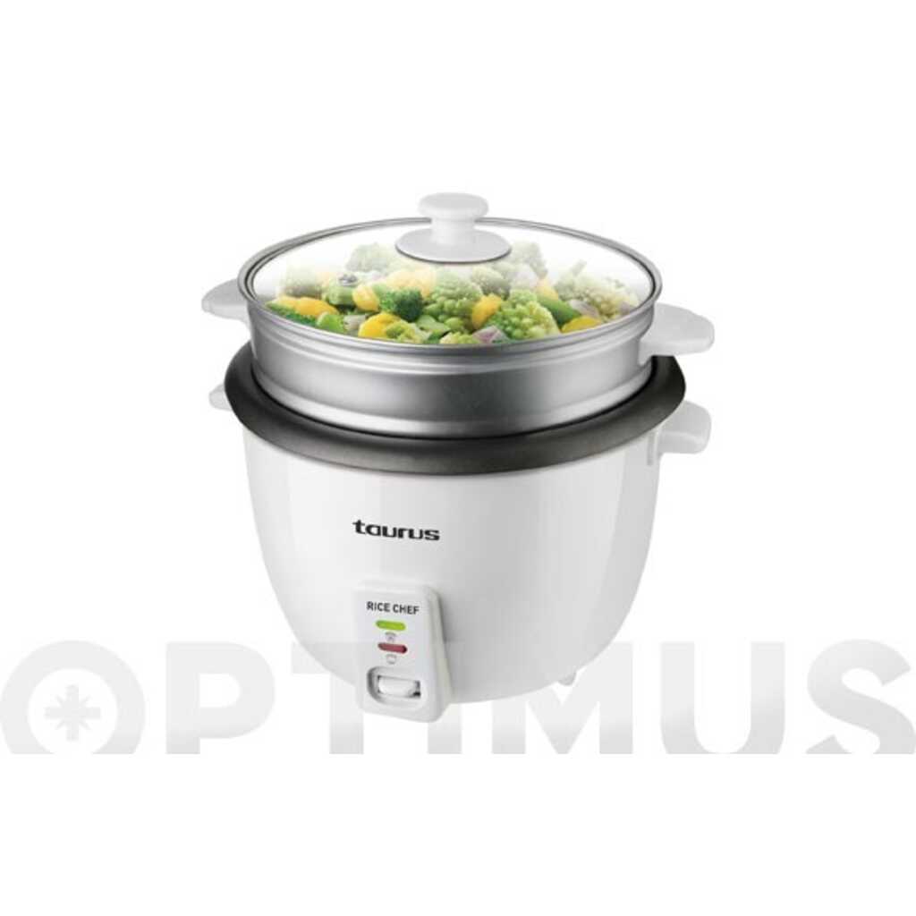 ARROCERA RICE CHEF TAURUS 700 W 1.8 L 10 TAZAS