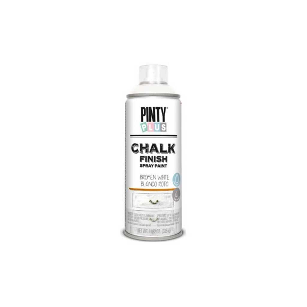 PINTURA SPRAY CHALK 520 CC BLANCO ROTO