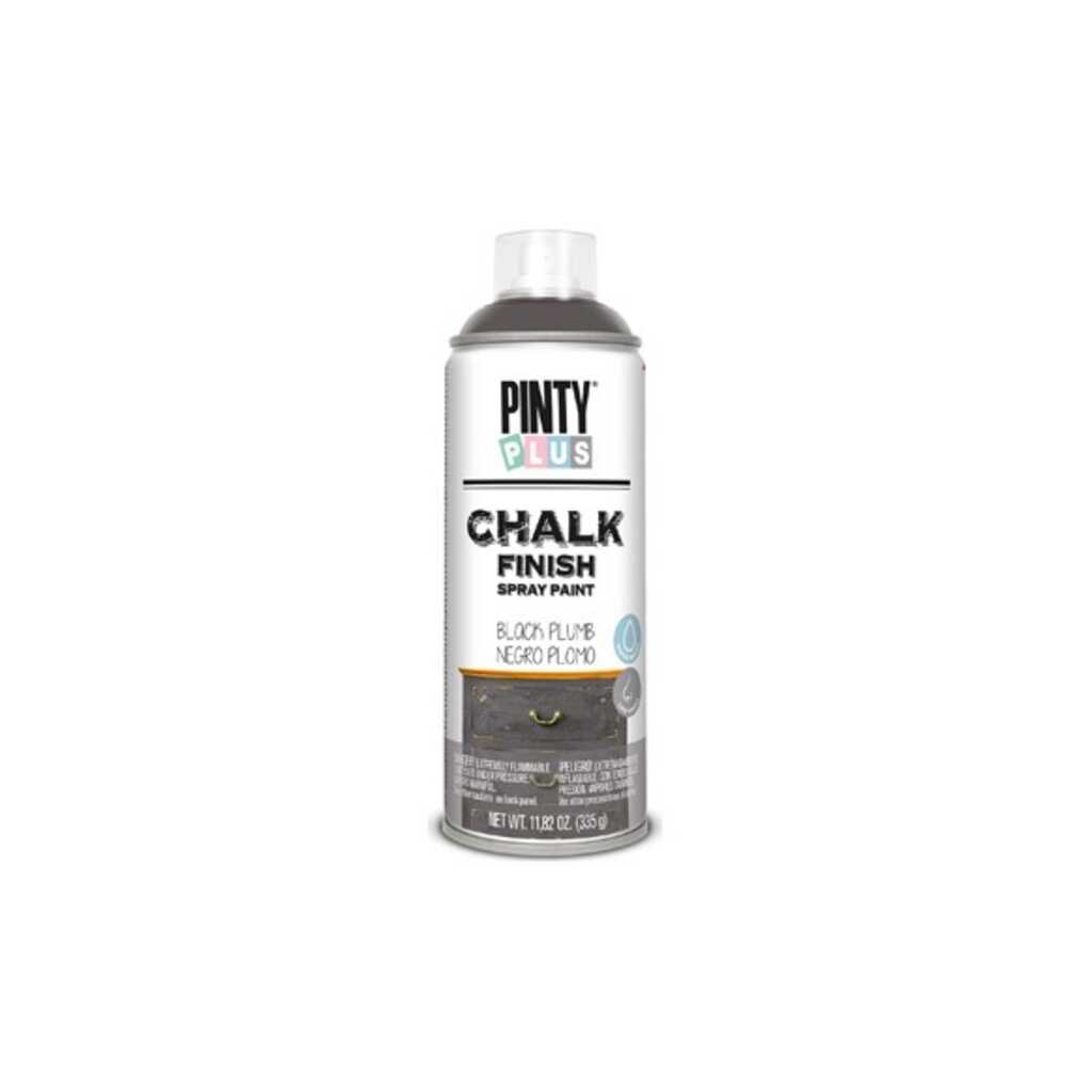 PINTURA SPRAY CHALK 520 CC NEGRO PLOMO