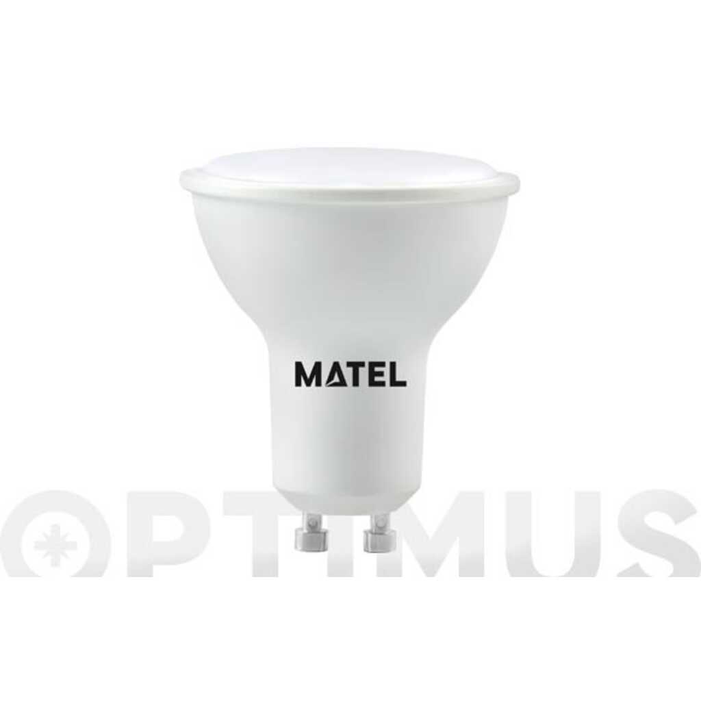 BOMBILLA LED DICROICA GU10 LUZ CALIDA 450LM 5W