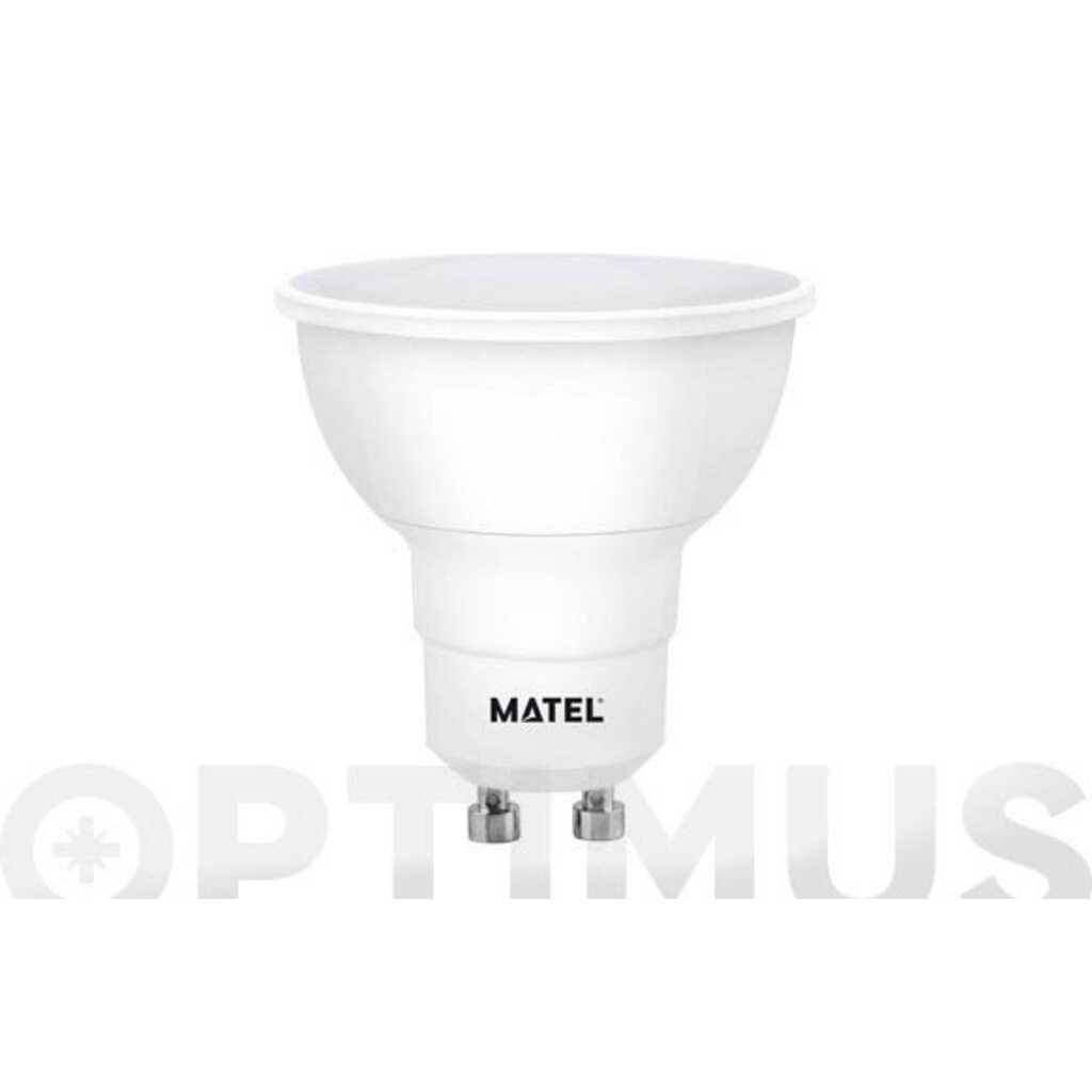 BOMBILLA LED DICROICA GU10 LUZ FRIA 500LM 5W