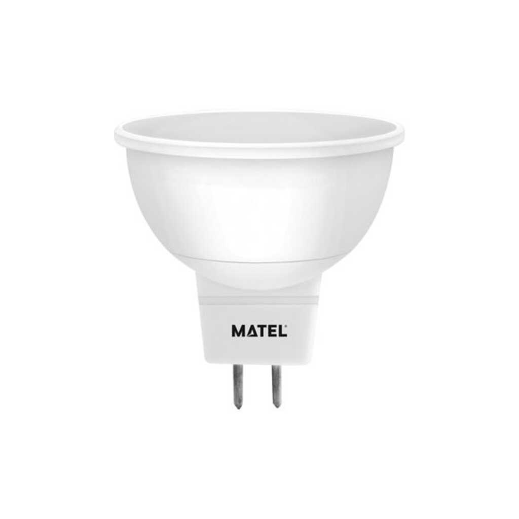 BOMBILLA LED DICROICA MR16 LUZ FRIA 500LM 5W