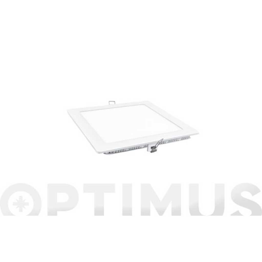 DOWNLIGHT LED EMPOTRAR CUADRADO BLANCO LUZ NEUTRA 1700LM 18W
