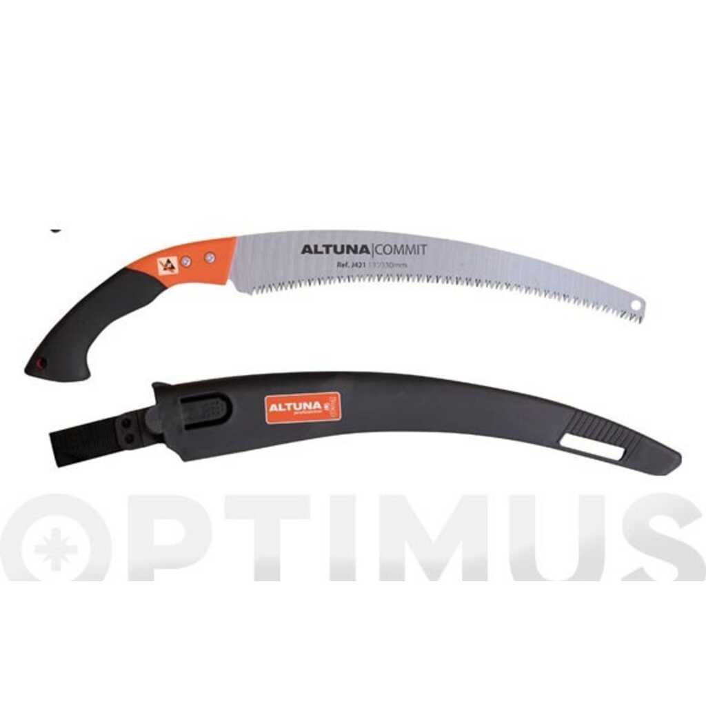 SERRUCHO DE PODA CURVO DENTADO JAPONES 330 MM + FUNDA