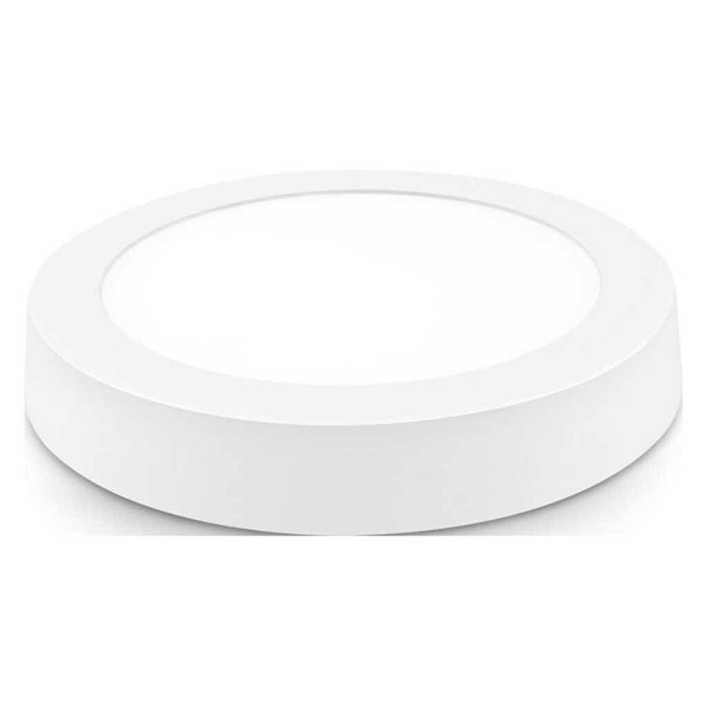 DOWNLIGHT LED SUPERFICIE REDONDO BLANCO LUZ FRIA 1800LM 18W