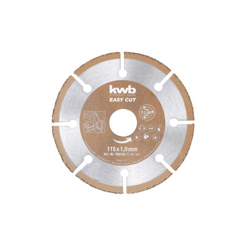 DISCO CORTE MADERA Y CLAVO Ø 115