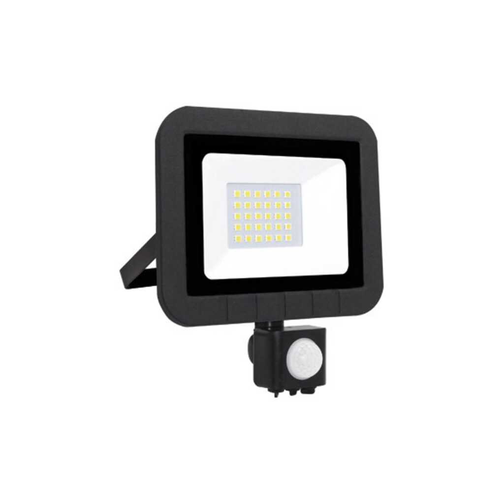 FOCO PROYECTOR LED CON SENSOR IP65 LUZ FRIA 2000LM 20W