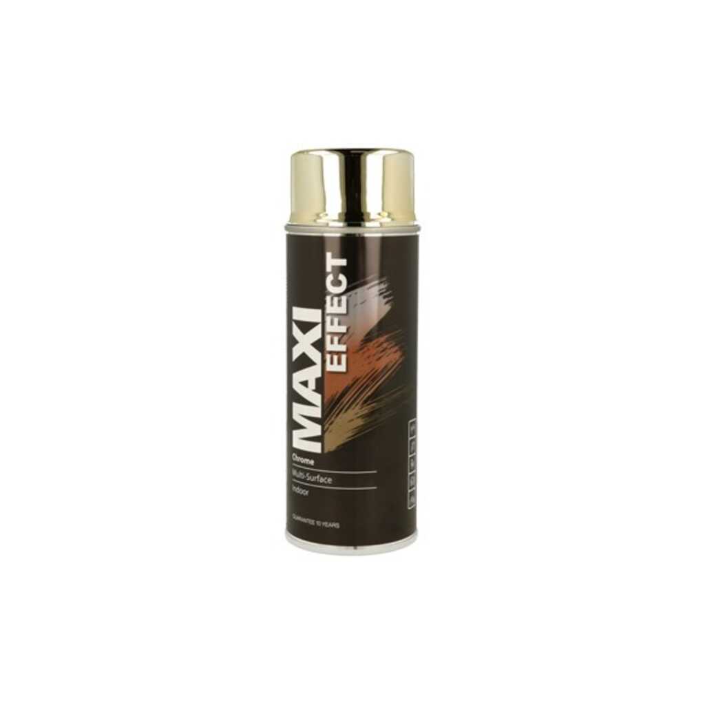 PINTURA SPRAY MAXI COLOR CROMADO 400 ML ORO