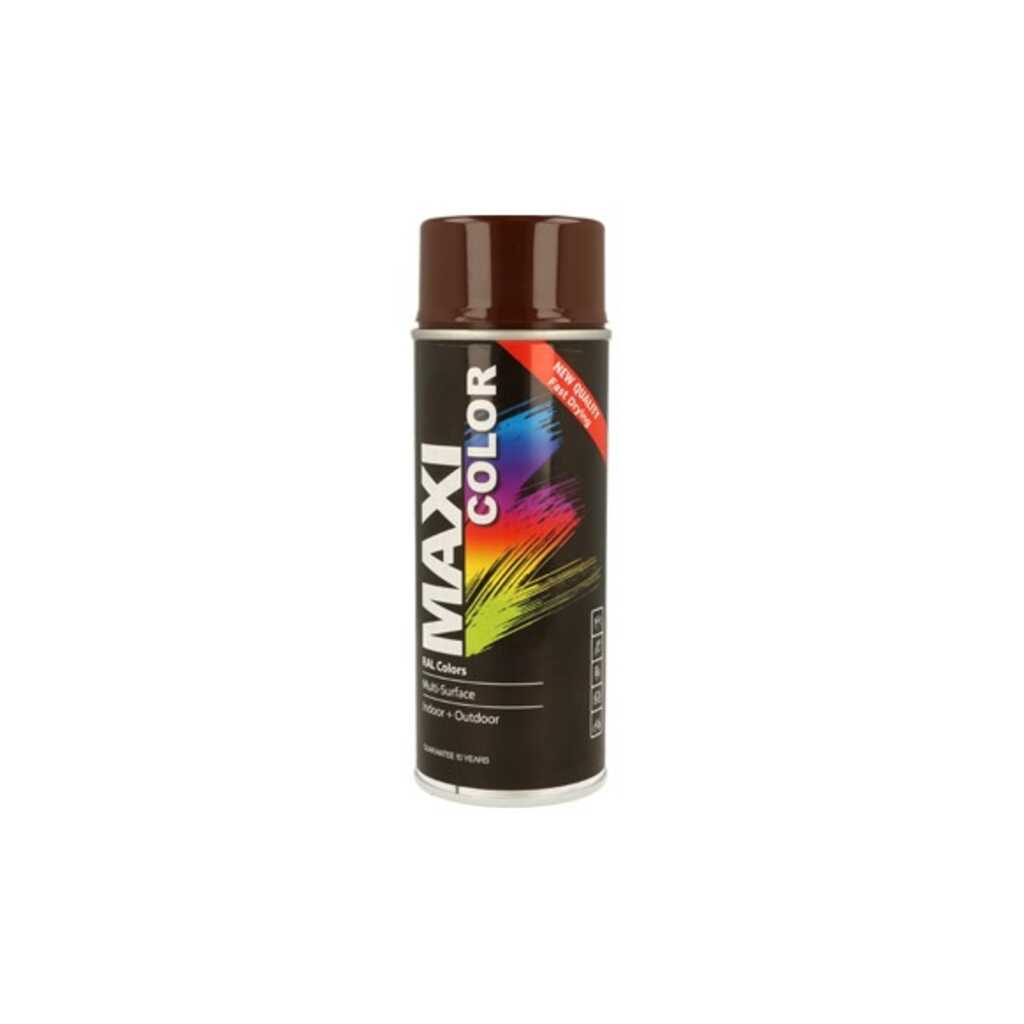 PINTURA SPRAY MAXI COLOR BRILLO 400 ML RAL 8016 CAOBA