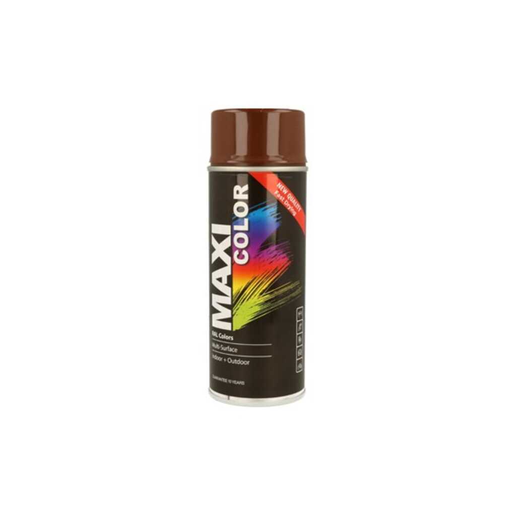 PINTURA SPRAY MAXI COLOR BRILLO 400 ML RAL 8011 PARDO NUEZ