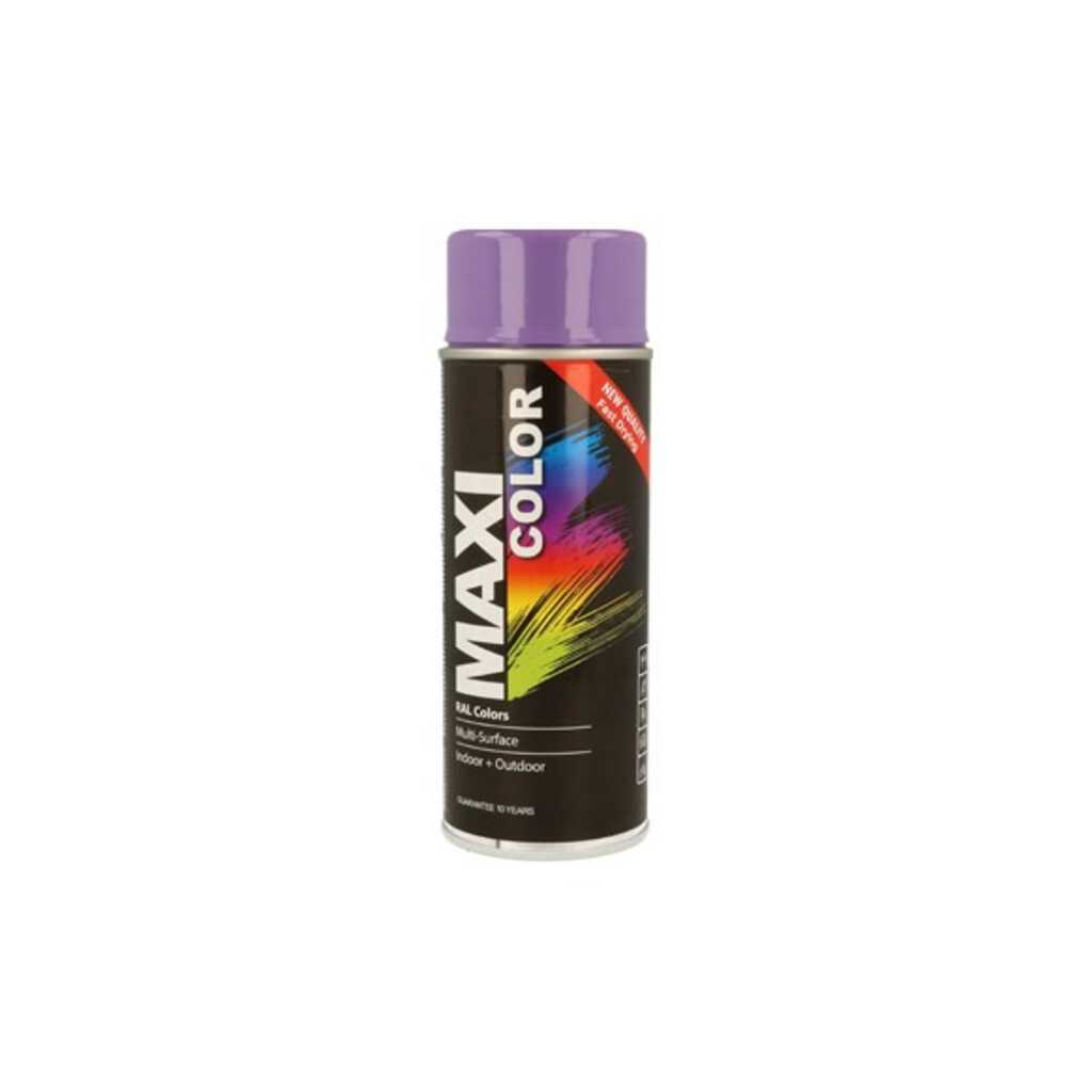 PINTURA SPRAY MAXI COLOR BRILLO 400 ML RAL 4005 LILA AZULADO